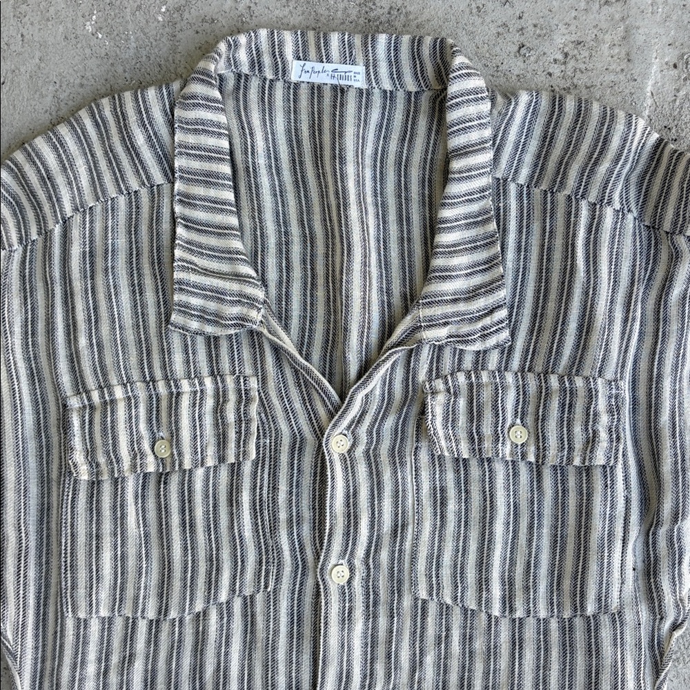 Free people and CP shades Summer linen dress - Picture 4 of 6